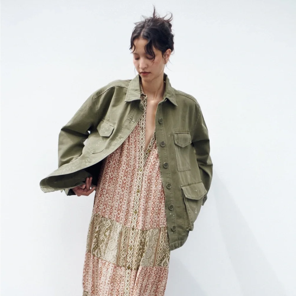 Zara Multi-pocket Jacket - Picture 2 of 10